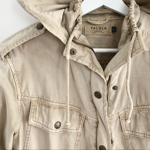 3/$25 TALULA Trooper Jacket - Size Extra-Small - Picture 2 of 4